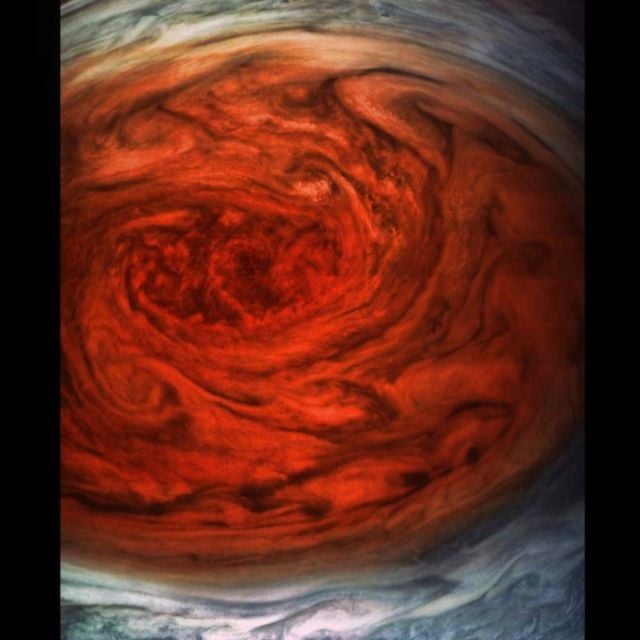 NASA's best look yet at Jupiter's Great Red Spot