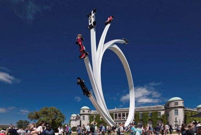 Sculpture for Goodwood Festival of Speed 2017