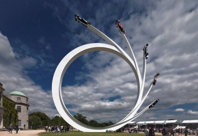 Sculpture for Goodwood Festival of Speed 2017 (3)