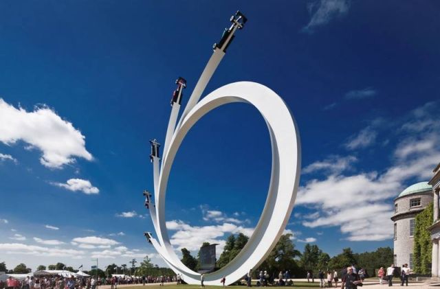 Sculpture for Goodwood Festival of Speed 2017 (2)