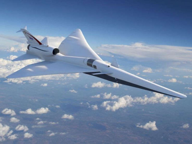 The new NASA Supersonic Plane | WordlessTech