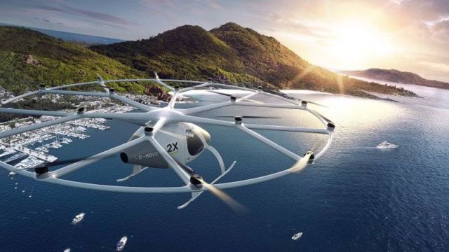 Daimler invests in flying taxi firm Volocopter