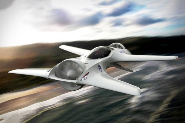 DeLorean Aerospace Flying Car