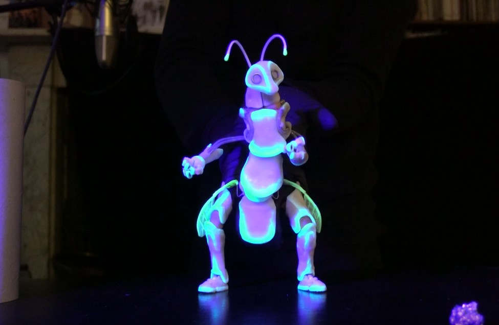 Glowing Bug Puppet