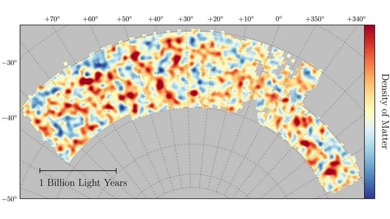 Most accurate measurement of Dark Matter structure