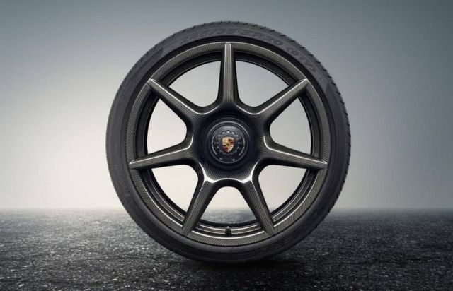 Porsche Braided Carbon Fibre Wheels