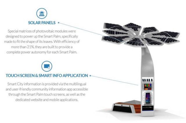 Solar Powered smart palm trees (1)