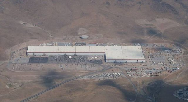 Tesla Gigafactory new aerial shots