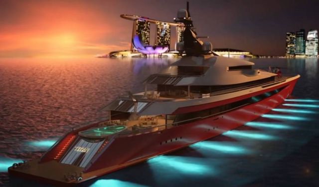 Titan 117 meters superyacht concept (7)
