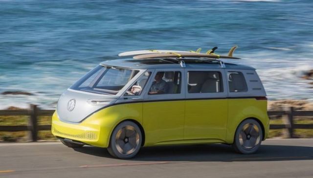 Volkswagen I.D. Buzz autonomous electric Kombi van