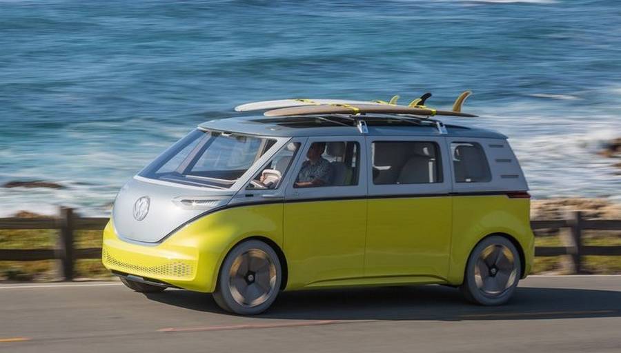 Volkswagen I.D. Buzz autonomous electric Kombi van (9)