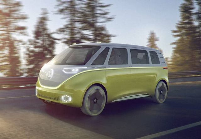 Volkswagen I.D. Buzz autonomous electric Kombi van (6)