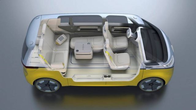 Volkswagen I.D. Buzz autonomous electric Kombi van (4)