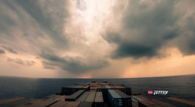 Amazing 30-Day Journey of a Cargo Ship