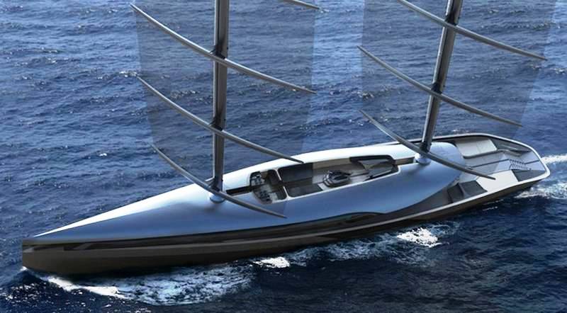 55 m sailing yacht