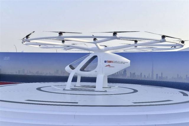 Dubai starts testing Flying Taxis 