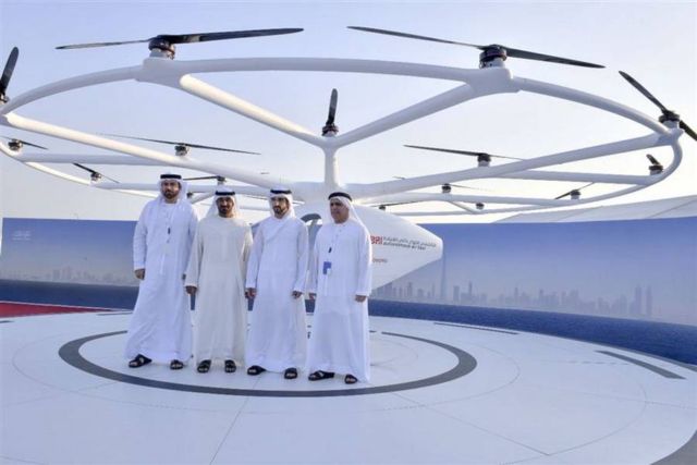 Dubai starts testing Volocopter Flying Taxi (4)