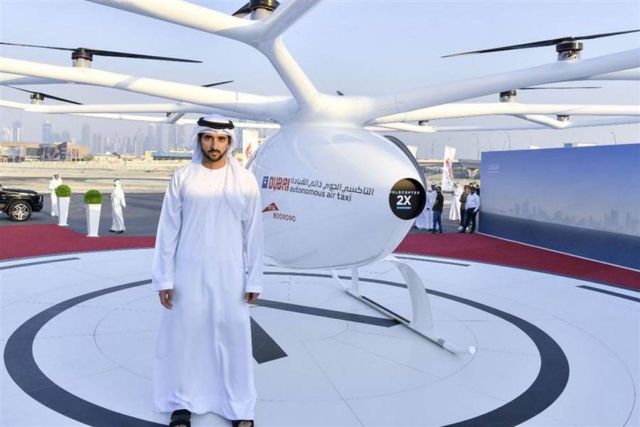 Dubai starts testing Volocopter Flying Taxi (2)