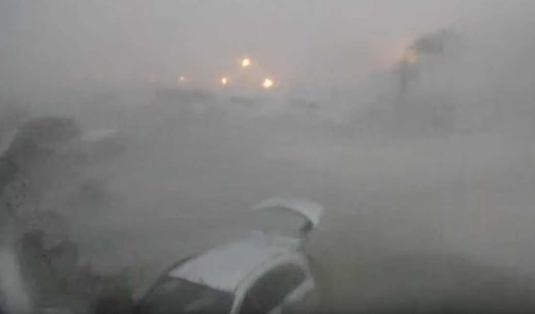 Horrific video of Hurricane Irma at 185 MPH Winds