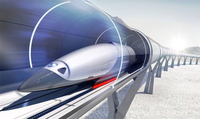 Hyperloop concept designed by Priestmangoode