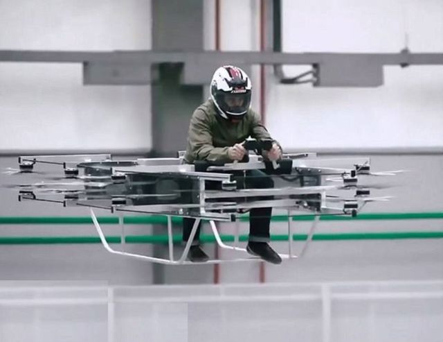 Kalashnikov manned flying device 