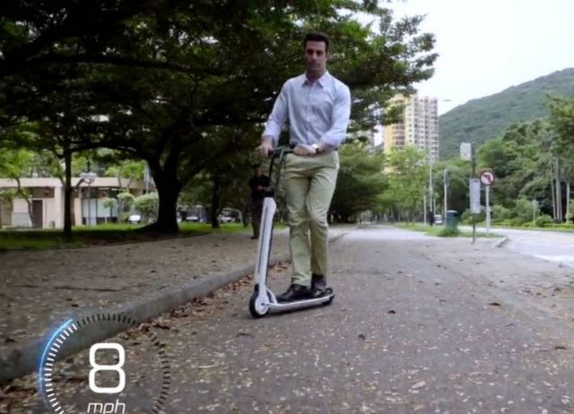 Last Mile- electric scooter by Segway