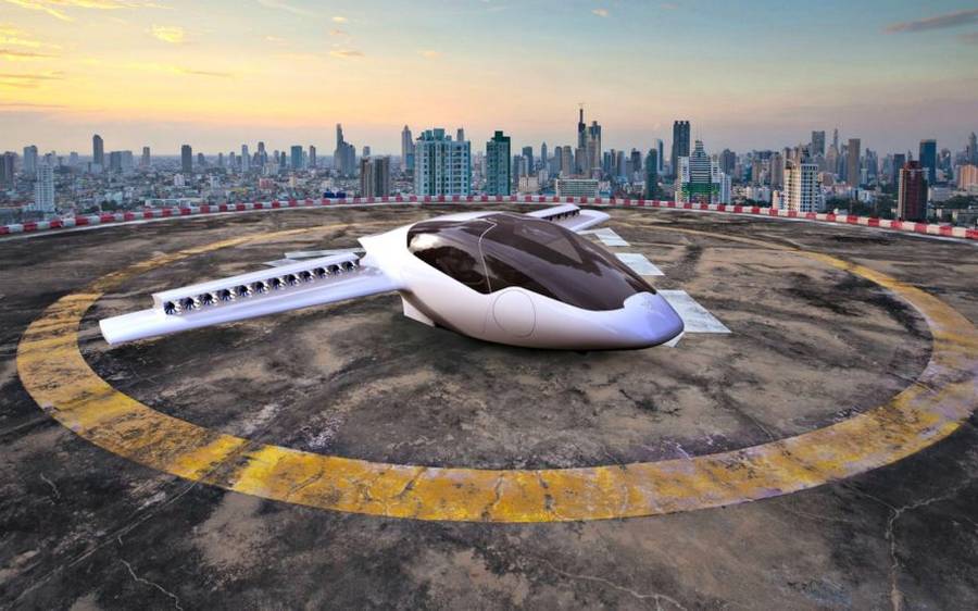 Lilium Electric Flying Taxi (4)