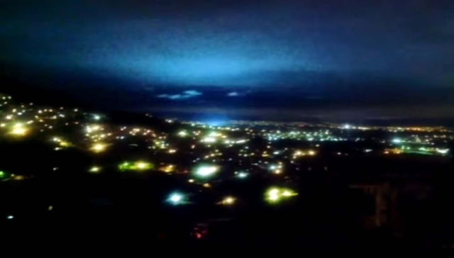 Mexico Earthquake Lights Up The Sky