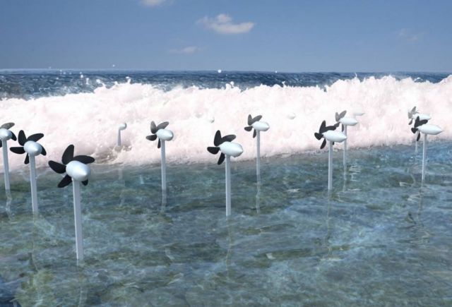 New Turbines harvest Wave Energy