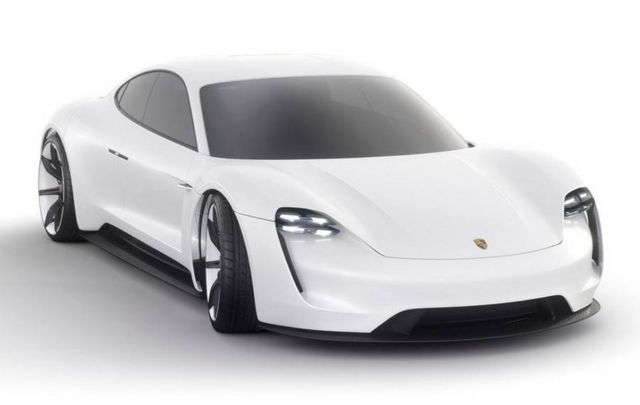 All-electric four-door Porsche Mission E