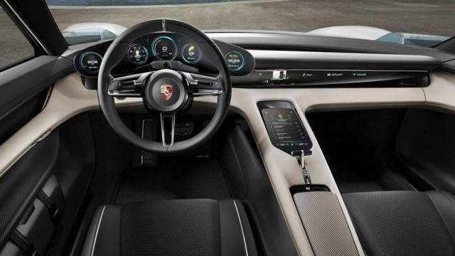 All-electric four-door Porsche Mission E (4)