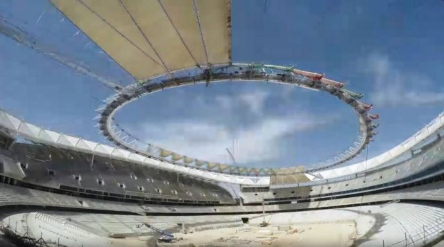 Wanda Metropolitano football Stadium - cover timelapse