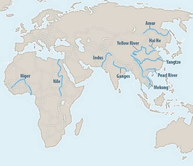 95% of Plastic Polluting our oceans comes from just Ten Rivers