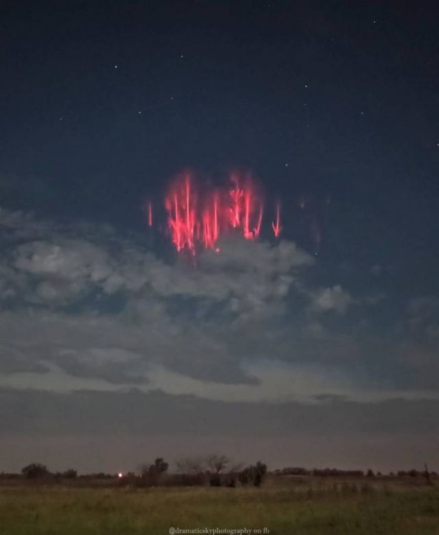 Sprite over Oklahoma