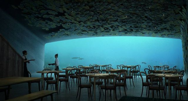Europe's first Underwater Restaurant