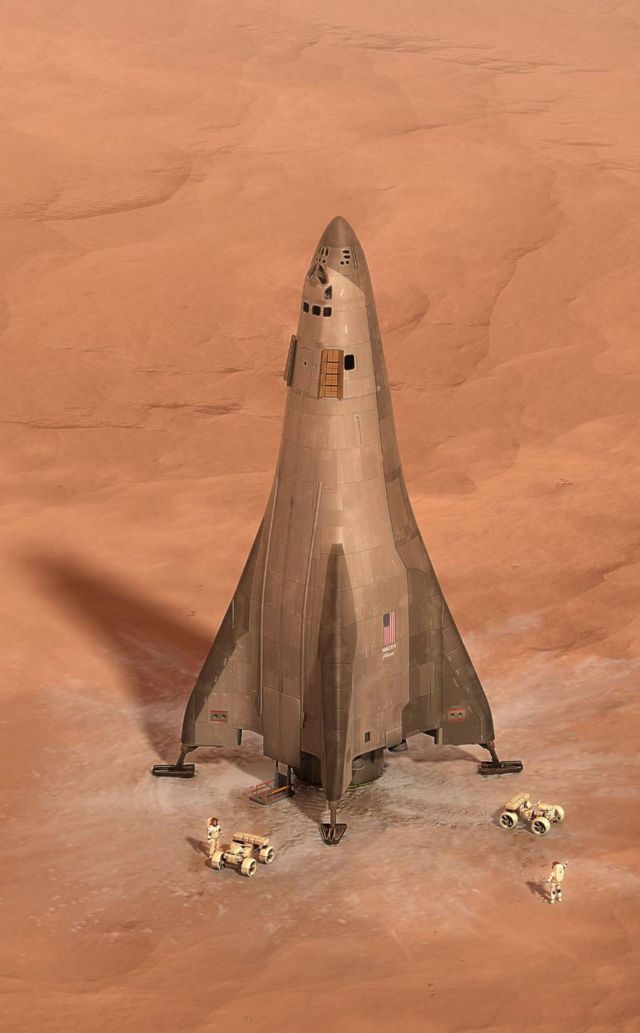 Lockheed Martin plan for in orbit Mars base camp (6)