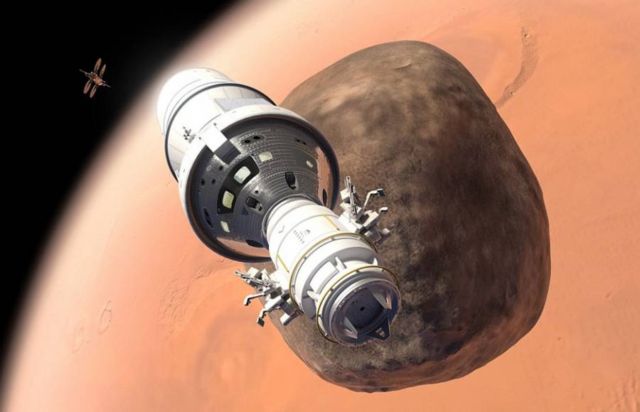 Lockheed Martin plan for in orbit Mars base camp (1)