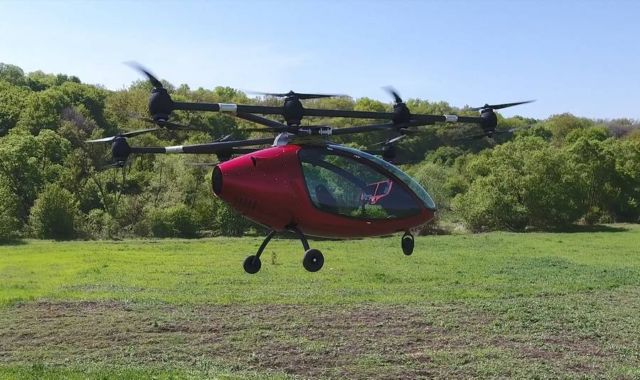 Passenger Drone First Manned Flight (5)