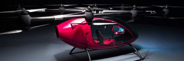 Passenger Drone First Manned Flight (4)