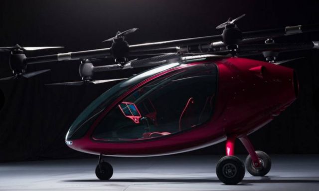 Passenger Drone First Manned Flight (2)