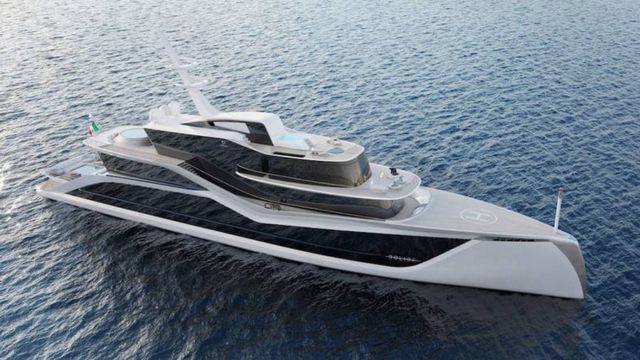 Progetto Bolide Concept superyacht 