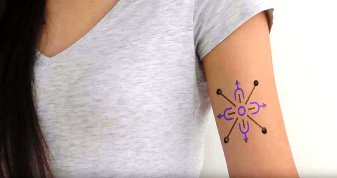 Smart Tattoos as medical condition monitors