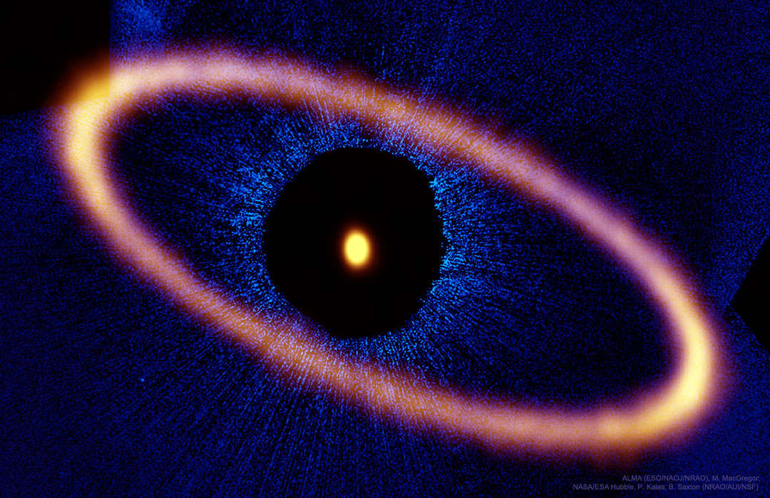Ice Ring around nearby Star Fomalhaut