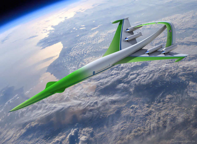 Supersonic Green Machine concept plane