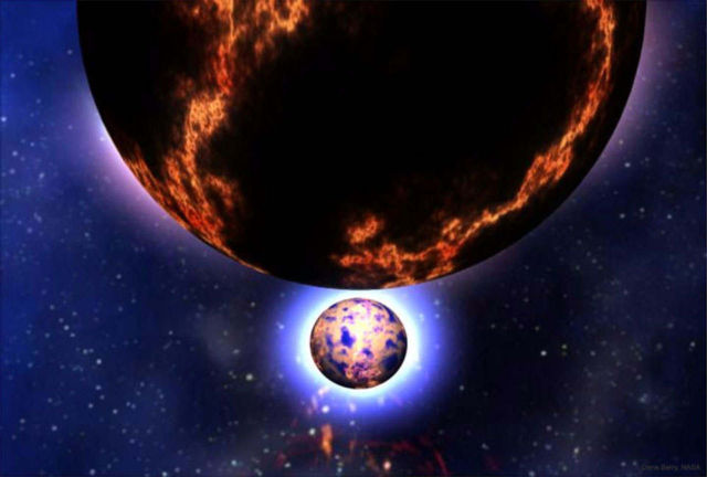 collision of neutron stars