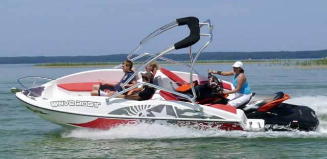 WaveBoat- the boat propelled by a Jet-Ski