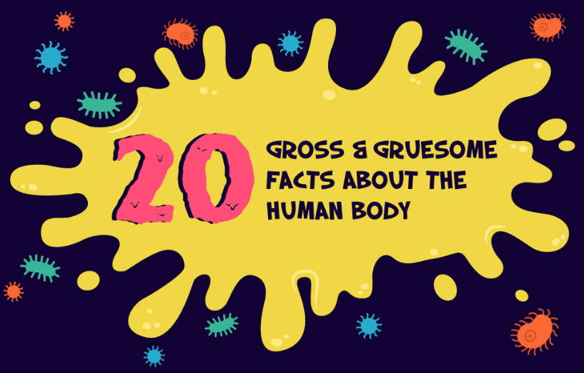 20 Gross and Gruesome Facts about the Human Body