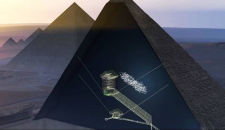 A Hidden Chamber in the Great Pyramid of Giza discovered | WordlessTech