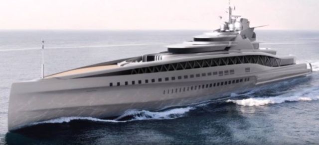 Fincantieri 145m Fortissimo superyacht 