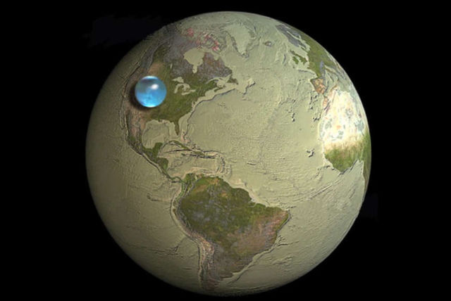If Earth's Ocean became a Planet